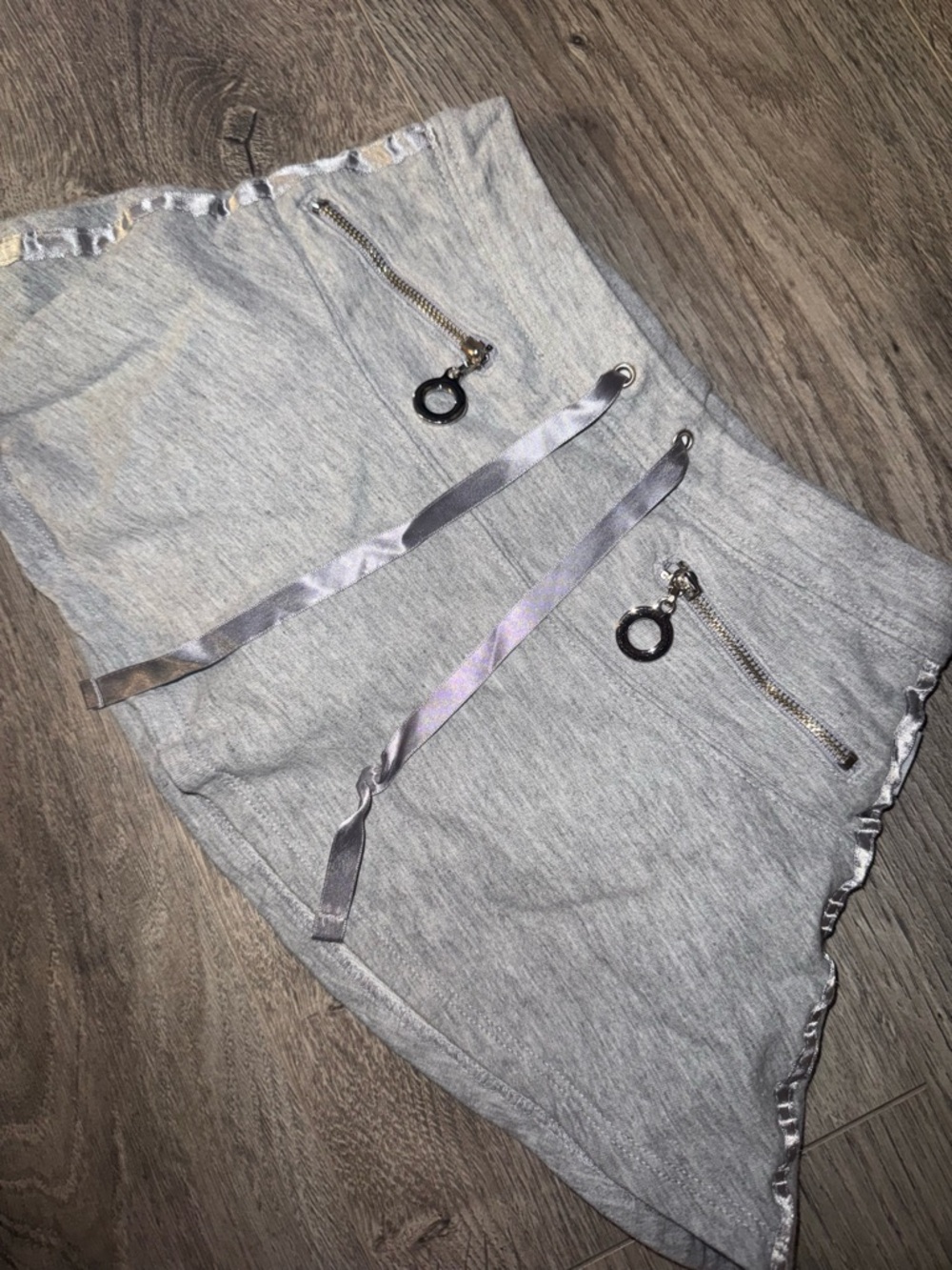 Limited Too Mini Grey Skort Y2K Girly XXS